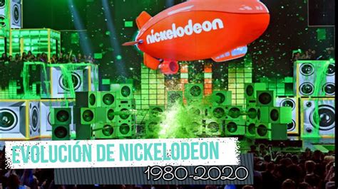 La Evolución De Nickelodeon 1979 2020 Youtube