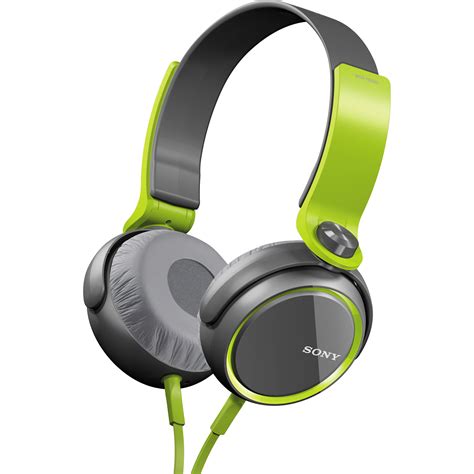 Sony XB Series Extra Bass Headphones (Green) MDRXB400/GRN B&H