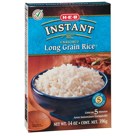 H E B Instant Long Grain White Rice Shop Rice And Grains At H E B