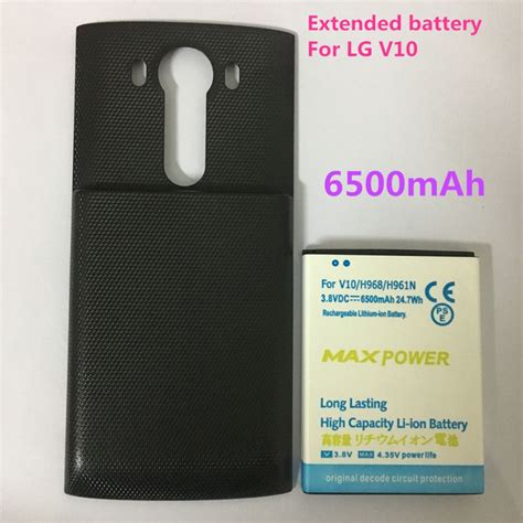 High Quality Bl B F Mah Extended Battery Black Door Cover Case