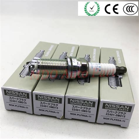 1pc 22401 5m015 Plfr5a 11 Iridium Spark Plug For Nissan Pathfinder Armada 350z Altima Quest 35l