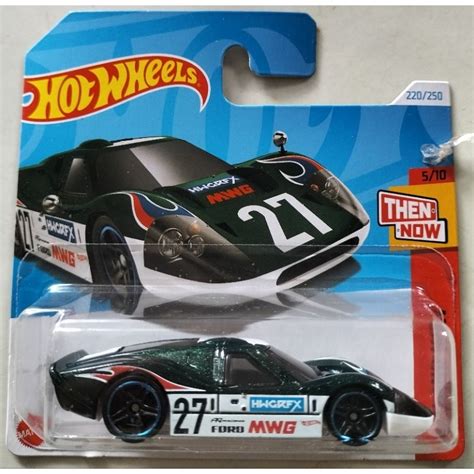 Store Minh Chung xe mô hình đồ chơi Hot wheels basic 2024 N case 67 Ford GT40 Mk IV Short Card