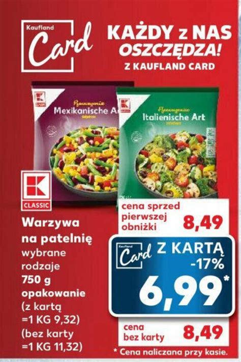 Promocja Warzywa na patelnię 750 g w Kaufland