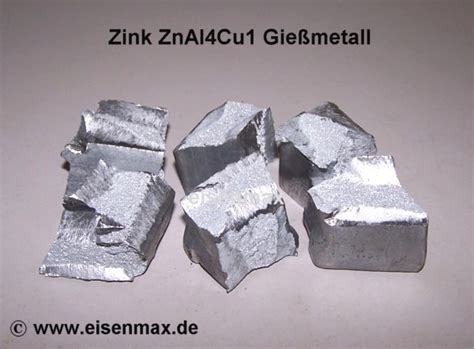 Zink Znal Cu Zum Gie En G Nstig Im Shop Eisenmax Kaufen