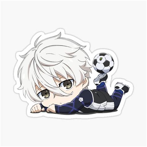 Blue Lock Chibi Nagi Design Sticker For Sale By DreamCorp Redbubble