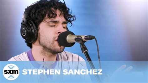 Stephen Sanchez Evangeline Live SiriusXM YouTube Music