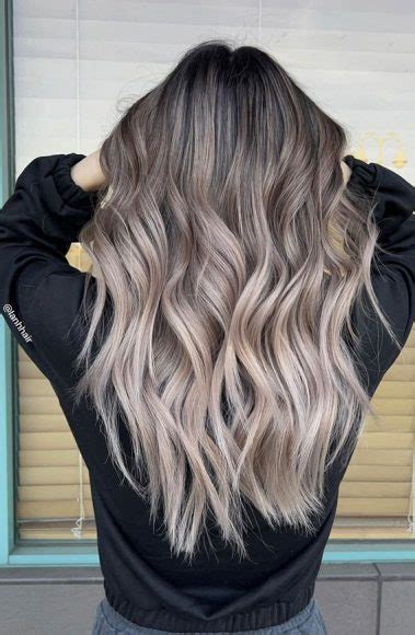 Breathtaking Balayage Hair Colour Ideas Pearl Mushroom Blonde