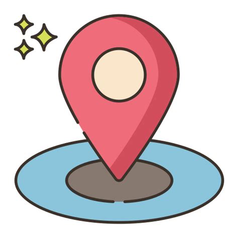 Location Flaticons Lineal Color Icon