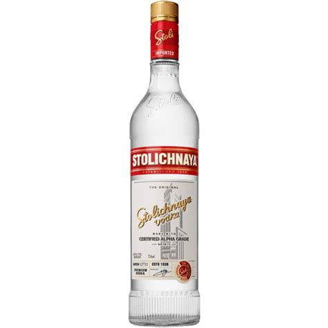 Stolichnaya Stoli Vodka