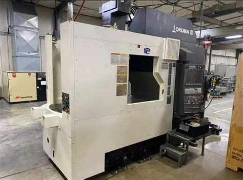 OKUMA MF 46VA Machining Centers Vertical Machine Hub