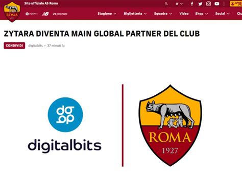 Roma UFFICIALE Il Nuovo Sponsor 36 Milioni In 3 Anni Mercato