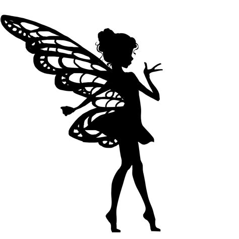 Free Printable Fairy Silhouette Images