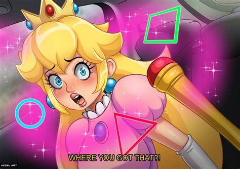 Peach Waifu Taxi Princess Peach Luscious Hentai Manga Porn