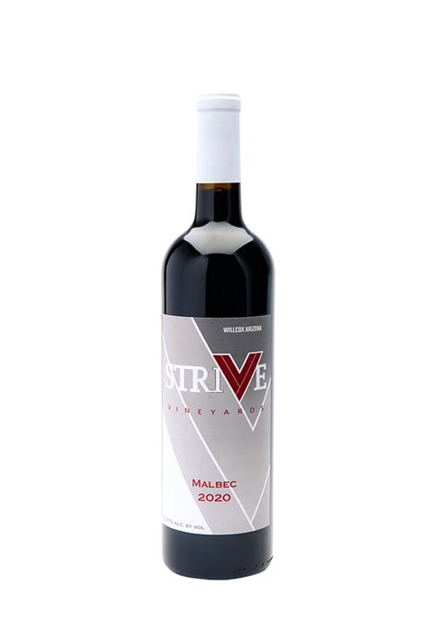 Strive Vineyards Malbec Willcox Wine Country