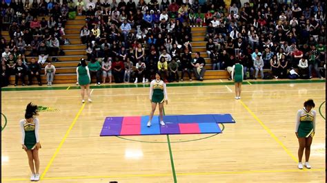 Clover Park Cheer Squad Spring Sports Assembly HD - YouTube