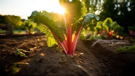 Comment planter et entretenir la rhubarbe pour une récolte abondante