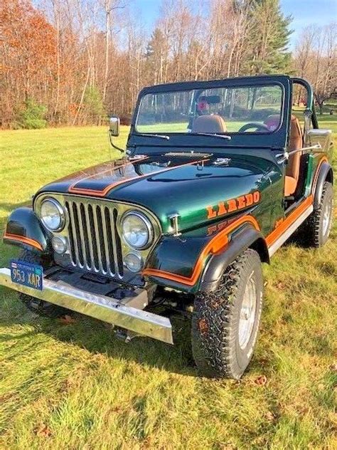 Restored 1984 Jeep Cj7 Original Amc Laredo Cj 7 Package Willys Bronco For Sale Photos