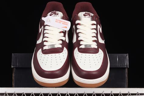 DQ7659 102 Nike Air Force 1 Low College Pack Maroon