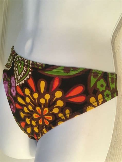 Victoria S Secret Swim Black Brown Print Bikini Halte Gem