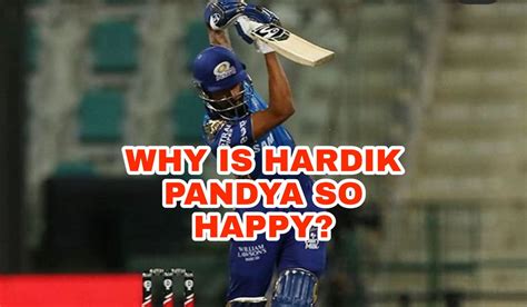 Ipl 2020 Why Is Hardik Pandya So Happy After Match Against Kkr