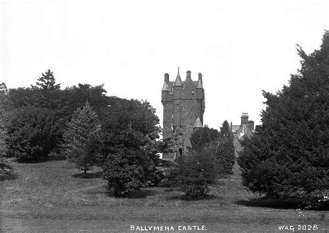 Ballymena Castle a view taken from the grounds #14365319 Poster