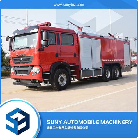 Sinotruk HOWO 12cbm Fire Fighting Truck China Fire Truck And Water