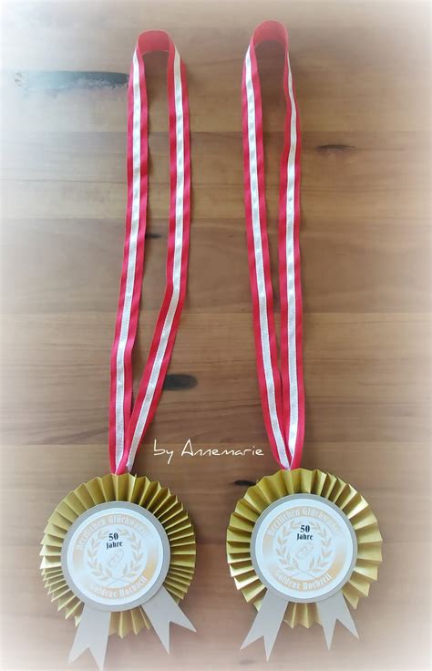 Pusteblume Medaille Basteln