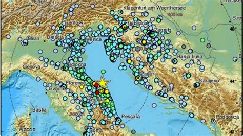 Terremoto Nelle Marche La Forte Scossa Avvertita Anche A Padova E