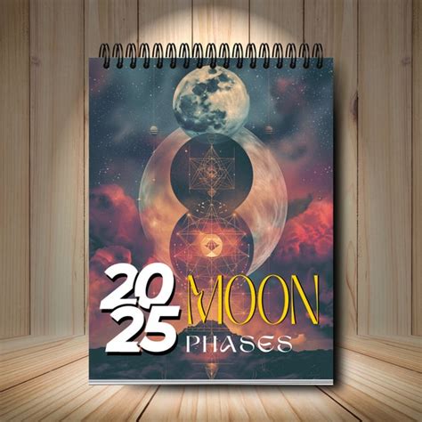 2025 Moon Phases Calendar Lunar Calendar Calendar Moon Phases