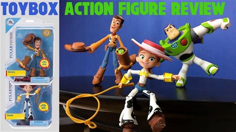 Shopdisney Pixar Toybox Action Figures Review Buzz Woody And Jessie Youtube