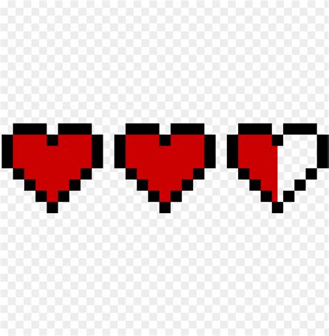 8 Bit Heart Zelda PNG Image With Transparent Background TOPpng