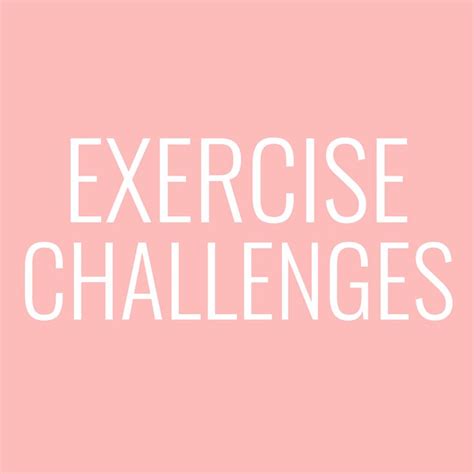 Exercise challenges for women, beginners, and home workouts | Fitness ...