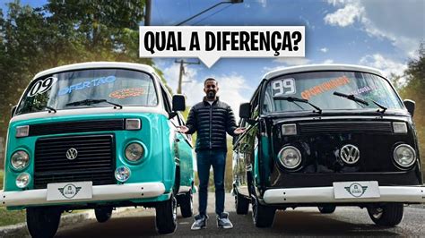 Diferen As Entre A Kombi Antiga Para A Kombi Nova Youtube