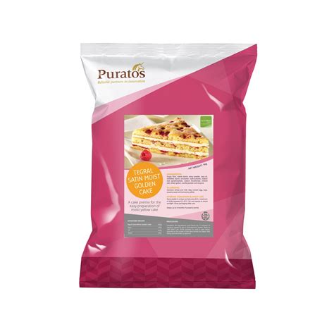 Puratos Tegral Satin Moist Golden Cake Mix Daily Cake Mix Kg Shopee