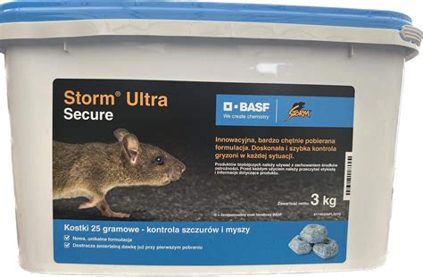 Storm Ultra Secure 3kg Trutka Na Myszy I Szczury Skuteczna Tomaszów