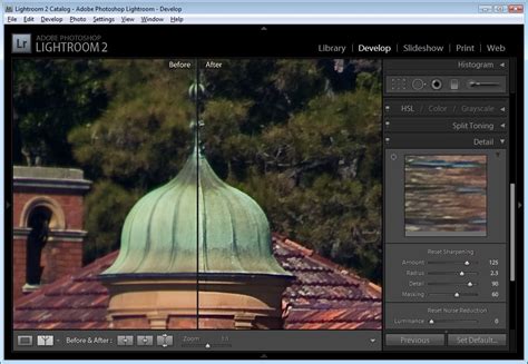 Sharpening In Lightroom