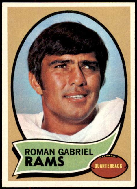 Roman Gabriel Card Topps Walmart