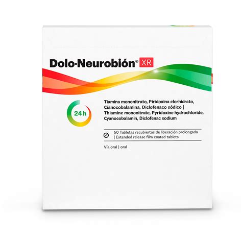 Comprar Tabletas Recubiertas Marca Dolo Neurobión Xr De Liberación