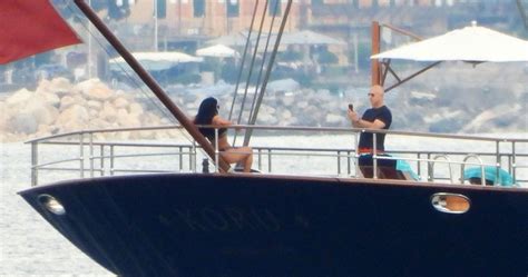 Jeff Bezos Spotted Playing Photographer For Lauren Sanchez On His 500