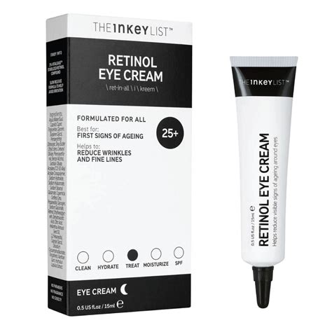 The INKEY List Retinol Eye Cream – Worthee Cosmetics