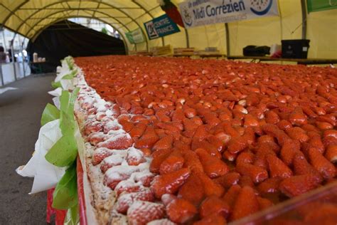 La fête de la fraise fait son grand retour à Beaulieu sur Dordogne