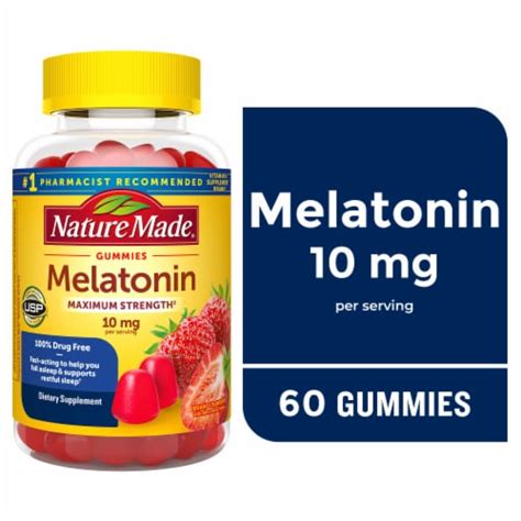 Nature Made Melatonin Gummies 60 Ct Smiths Food And Drug