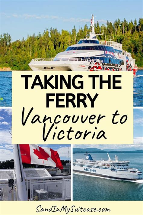 Victoria To Vancouver Ferry Ticket