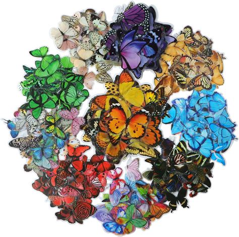 Decorative Butterflies Stickers Dover Stickers 10