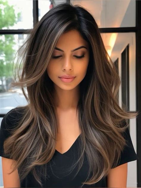 Pin By B Other On Hair In 2024 Brunette Hair Color Medium Length