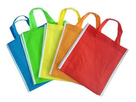 Plain Loop Handle Non Woven Shopping Bag Capacity 6 Kg At Rs 15 Piece