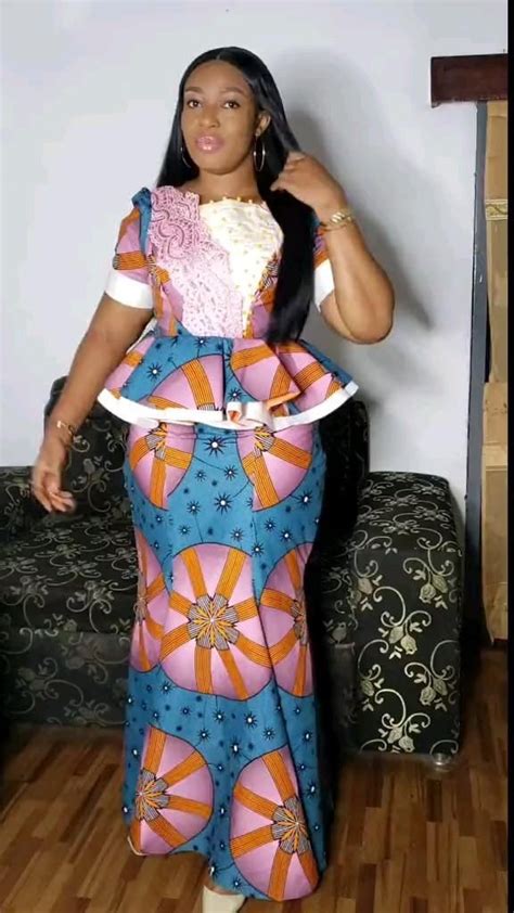 Pin By YAKOEMA Fashion On Ankara Dress Styles African Print Fashion