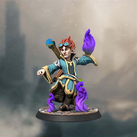 Battle Mage Warhammer 40k Miniatures Forging Dnd Gnomes Minis