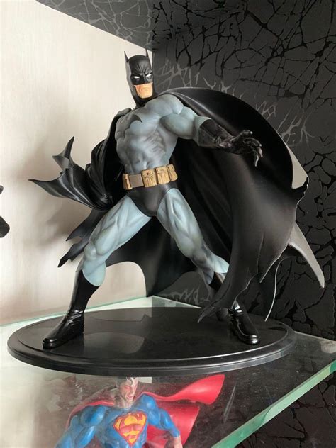 Batman Black Costume Artfx Statue Hobbies And Toys Toys And Games On Carousell