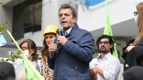 Massa Convocó A Oposición Empresarios Y Trabajadores A Buscar Un